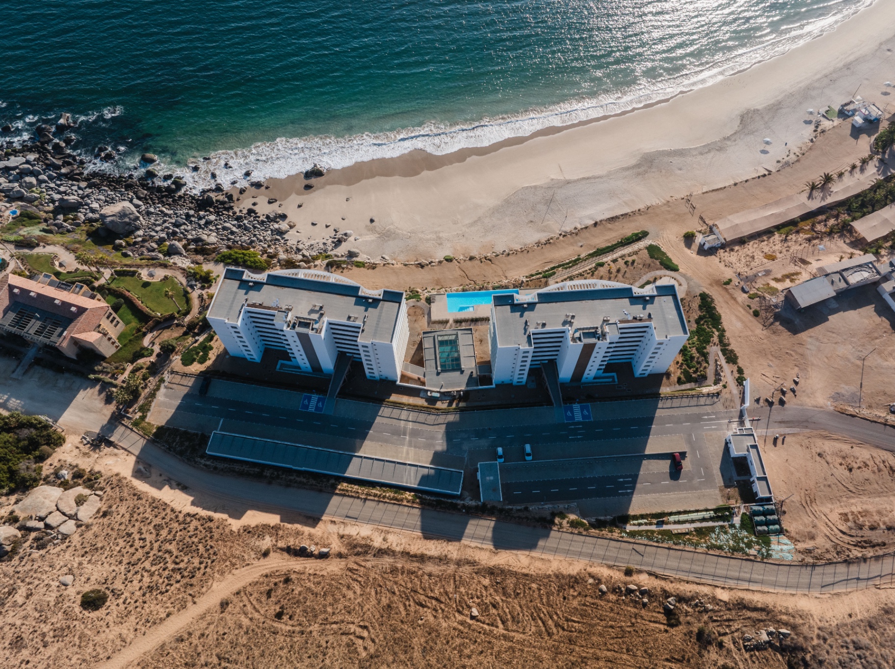 Vista aérea del proyecto