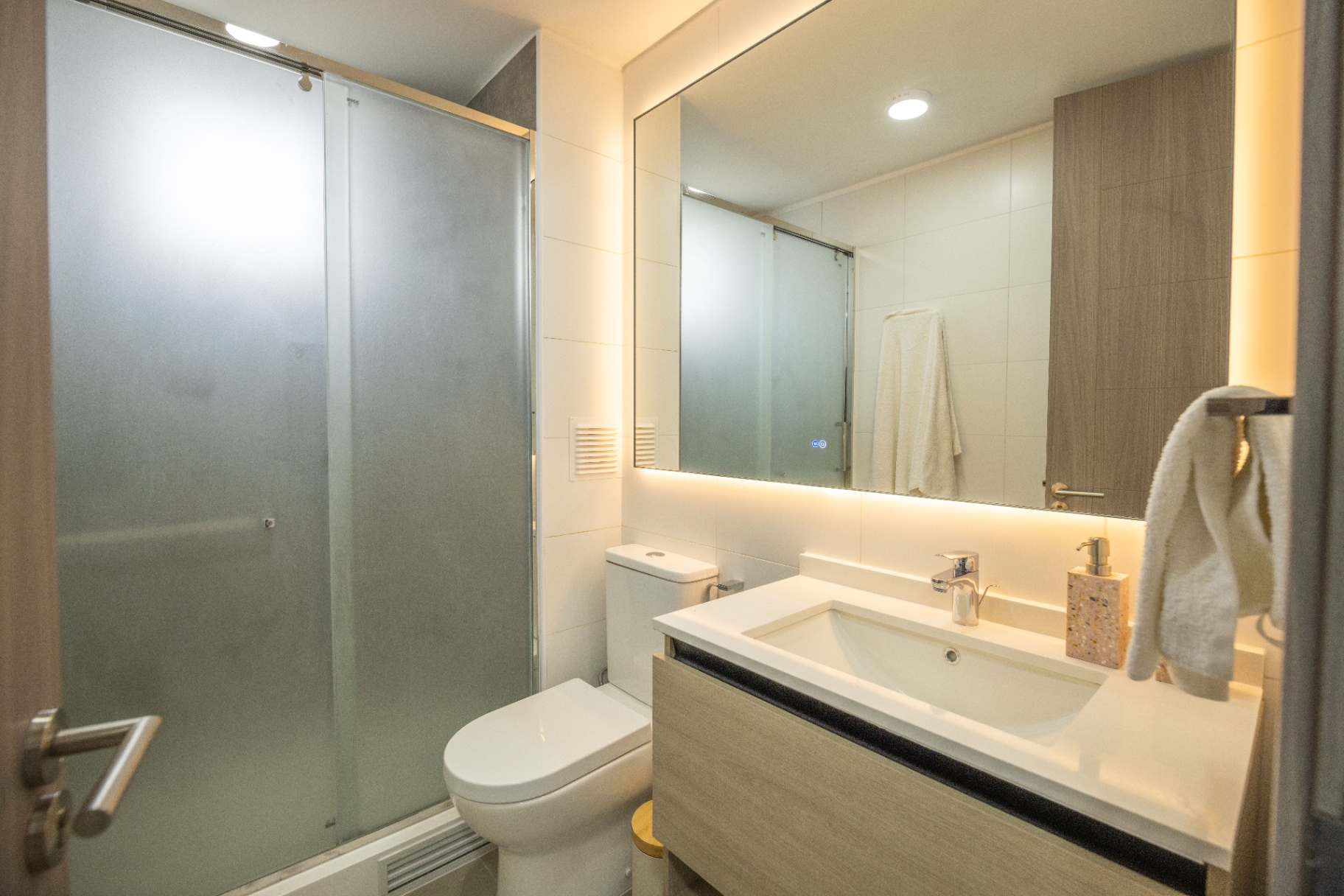 Baño del departamento A